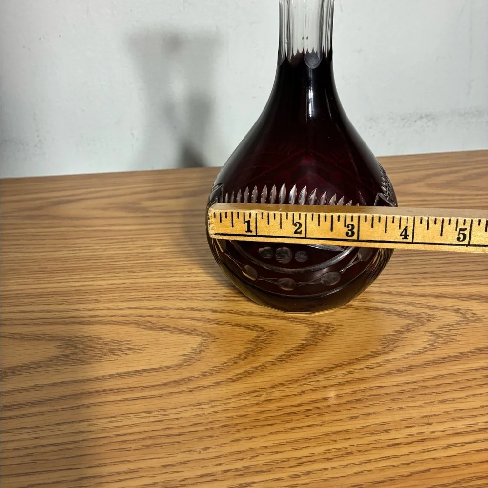 Vintage decanter without